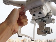 ドローン（Phantom）着陸失敗しないためには、ハンドキャッチがベター。