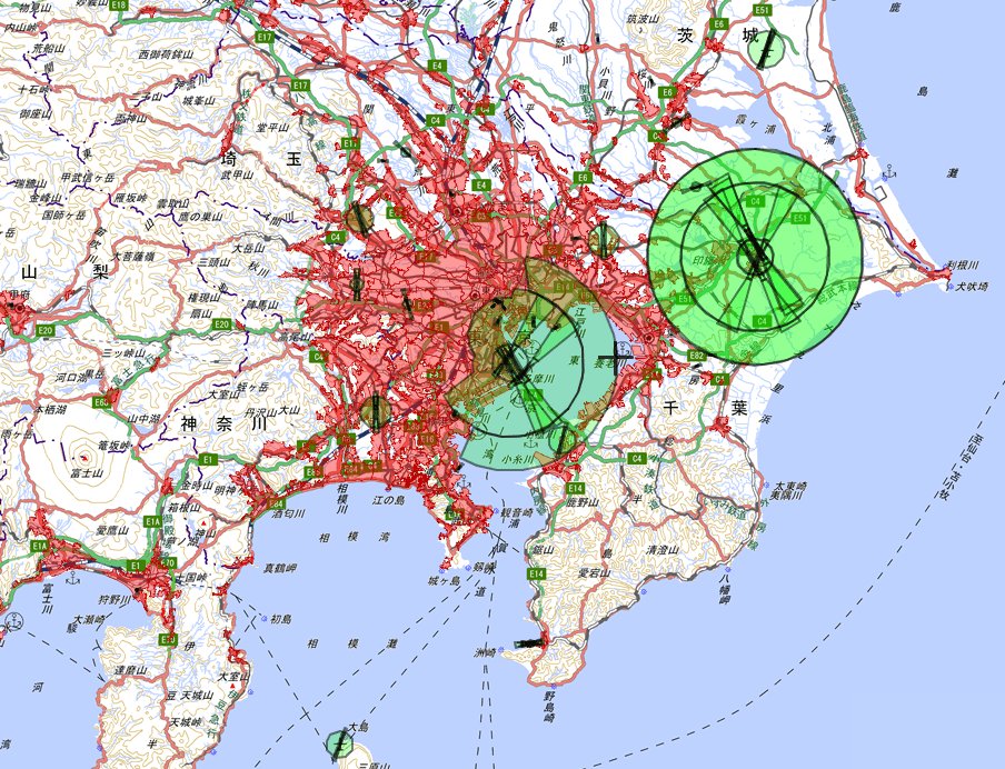 国土地理院ドローン飛行マップ