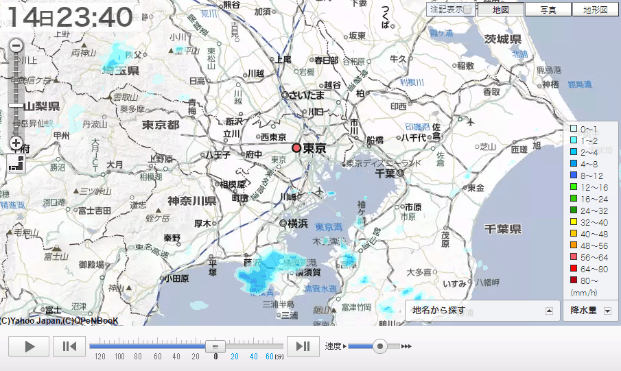 ズームレーダー