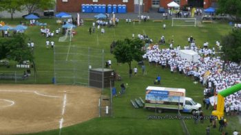 ドローンが墜落して人に当たる事故は、海外で起きている。