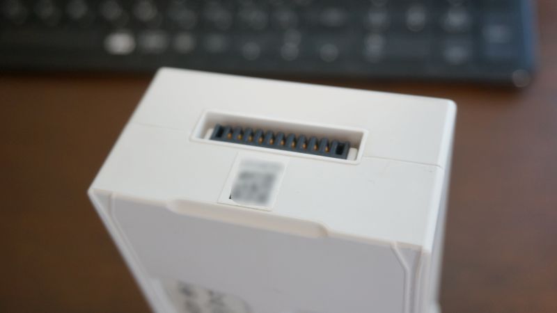 バッテリーの接続部