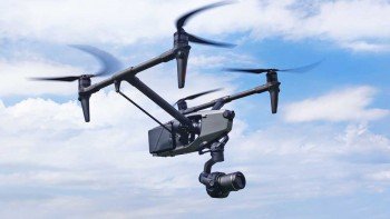 DJI Inspire3 の本格導入、ハイクオリティの撮影が可能に